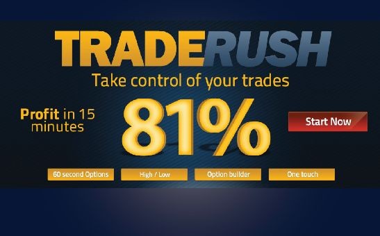 TradeRush – неплохой брокер на бинарных опционах