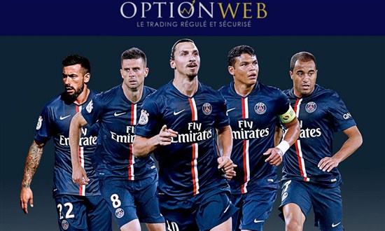 OptionWeb стал спонсором парижского футбольного клуба Paris St. Germain